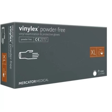 Guanti in Vinile senza polvere Vinylex - Taglia XL - Conf.100 pz.