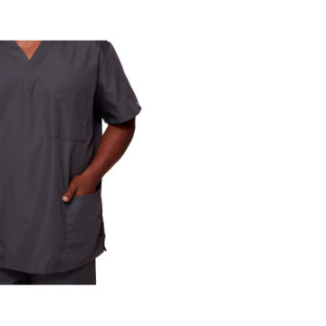 Casacca Scollo A V Cherokee Originals - Unisex S - Color Peltro - 1 Pz.