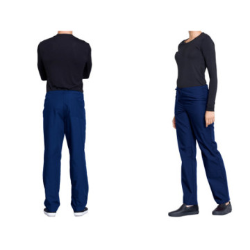 Uniforme medicale blu S unisex