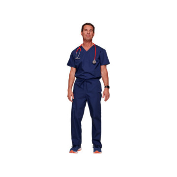 Uniforme medicale blu L unisex