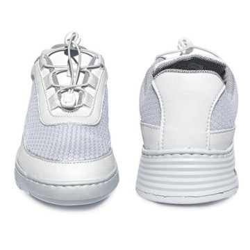 Scarpa professionale hf100 - 47 - con lacci - bianca - 1 paio