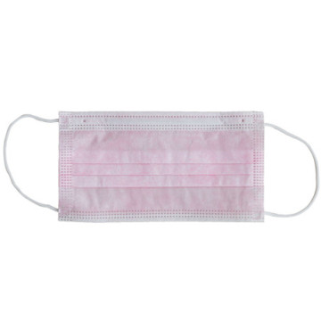 Mascherina Chirurgica Filtrante 98% 3 VELI tipo II con elastici - adulti - rosa - Conf.10 pz