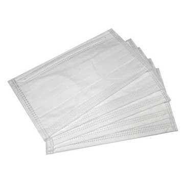 Mascherina Chirurgica Filtrante 98% 3 VELI tipo II con elastici - adulti - bianca - Conf.50 pz.