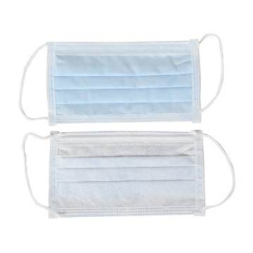 MASCHERINA CHIRURGICA AFLUID® A 4 VELI CON ELASTICI - azzurra – conf. 50 pz.