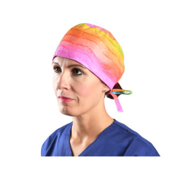 Cappellino fantasia - arcobaleno - m - 1 pz.