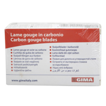 LAMA GOUGE GIMA - N. 12 - sterile - Conf.50 pz.