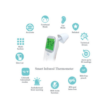 Termometro ad infrarossi bluetooth - 1 pz.