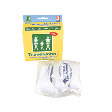 Traveljohn wc portatile - 800 cc - conf. 3 pz.