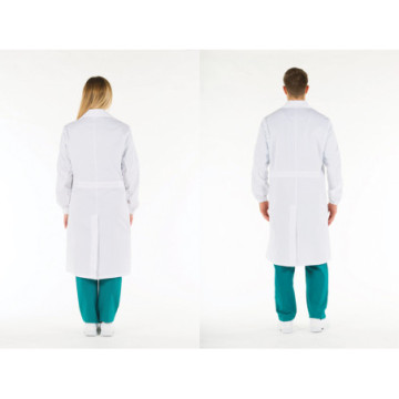 Camice unisex - taglia 46 - con automatici - 1 pz.