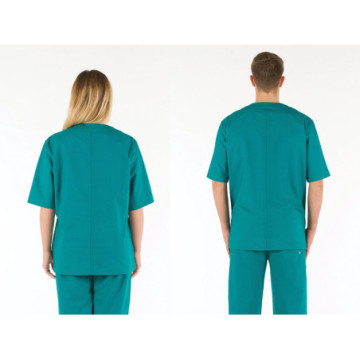 Casacca unisex Tg. S - 100% Cotone - Colore verde