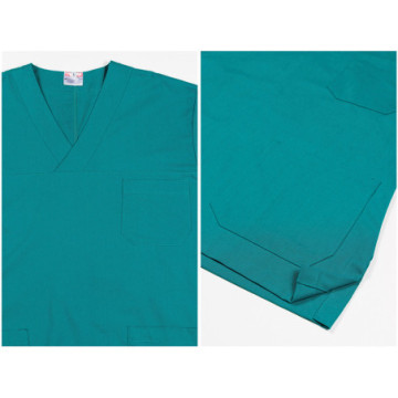 Casacca unisex Tg. S - 100% Cotone - Colore verde