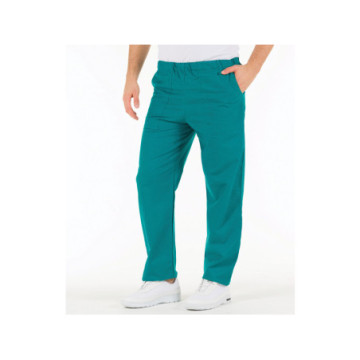 PANTALONI COTONE - verdi - L