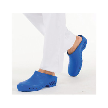 Zoccoli blu elettrico - senza fori - 39 - 1 paio