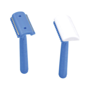 Rasoio monolama tricotomia non sterile per uso medicale. Conf.50 pz.
