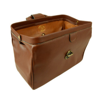 Borsa Medicale in pelle - Colore castagna