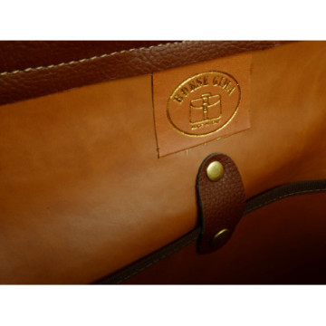 Borsa Medicale in pelle - Colore castagna