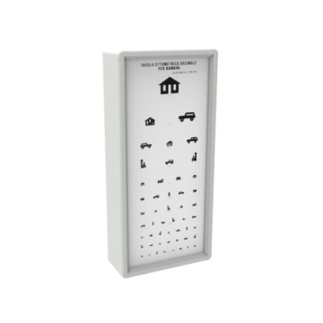 OTTOTIPO LUMINOSO PEDIATRICO - 3 metri