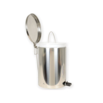 CESTINO RIFIUTI INOX 9,5 l - acciaio INOX
