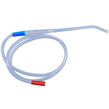 Cannula Yankauer Con Punta A Bulbo E Tubo Di Aspirazione - Tubo 25Cm - Sterile - Conf. 50 Pz.