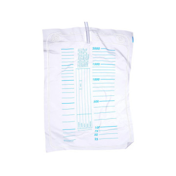 Sacche urine standard da 2000 cc - tubo da 130 cm - in polybag conf. 30 pz.