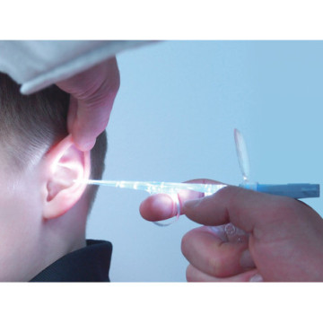Curette articolate + 1 illuminatore led - conf. 25 pz.