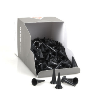 Mini speculum heine - diametro 2,5 mm - grigi - conf. 250 pz.