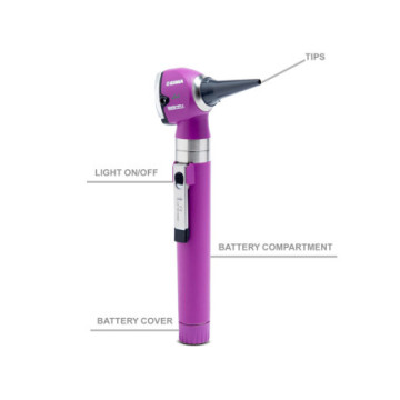 OTOSCOPIO SIGMA C LED - viola - in bustina