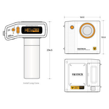 Camera A Raggi-X Portatile Digitale Remex T-100 - 1 Pz.