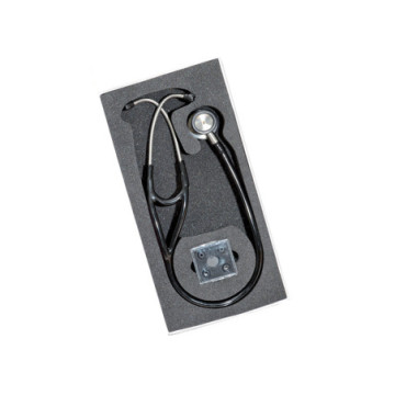 Duofono "classic cardiologico" - lira nera - 1 pz.