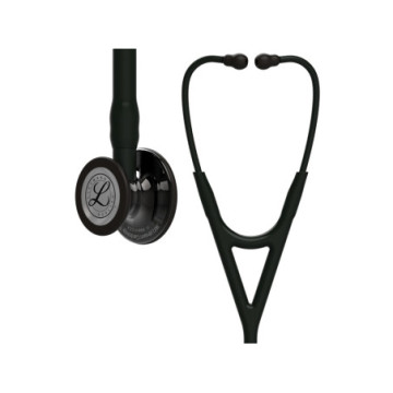 Littmann cardiology iv - 6232 - nero - finiture fumo - 1 pz.