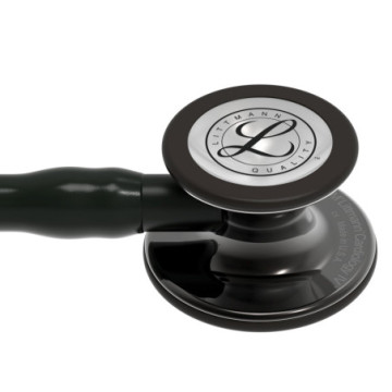 Littmann cardiology iv - 6232 - nero - finiture fumo - 1 pz.