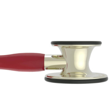 Littmann cardiology iv - 6176 - bordeaux - finiture champagne - 1 pz.