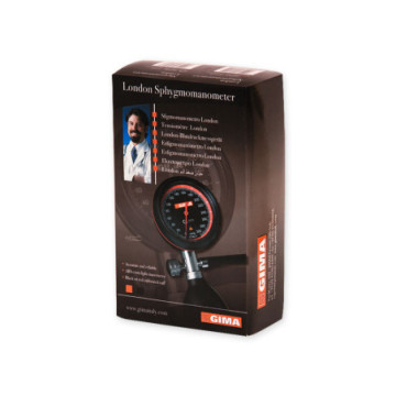 Sfigmomanometro aneroide a 1 tubo London rosso