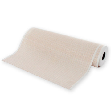 Carta termica ECG 210x30 mmxm - rotolo griglia arancio 5 rotoli