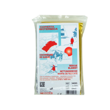 Coperta d'Emergenza Isotermica - caldo/freddo