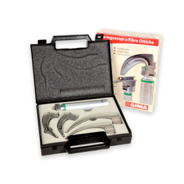 Set laringo "gima green" f.o. Led 4 lame mc-int 1-2-3-4 - 3,5v - 1 pz.