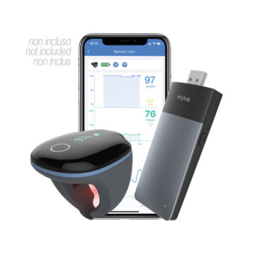 Pulsoximetro o2ring monitoraggio continuo - wireless remoto - adulti - 1 pz.
