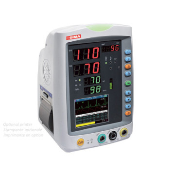 Monitor GIMA multiparametrico VitalPRO-SNET - SpO2, NIBP, ECG e TEMP