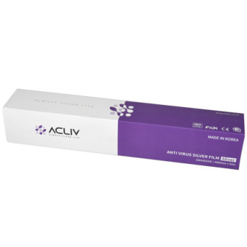 Film antimicrobico adesivo 200 mic - rotolo 5m x 400 mm - 1 pz.