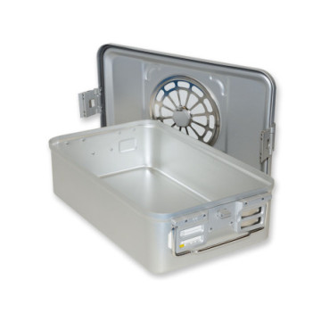 Container con filtro medio h135 mm - grigio - 1 pz.