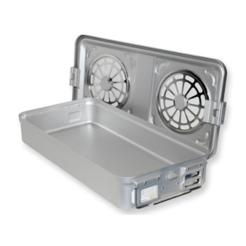 Container con filtro grande h100 mm - grigio - 1 pz.