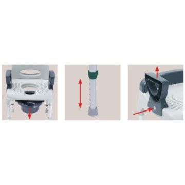 Sedia Doccia E Comoda Aq-Tica - 1 Pz.