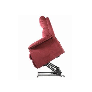 Poltrona elevabile arianna 1 motore - bordeaux - 1 pz.