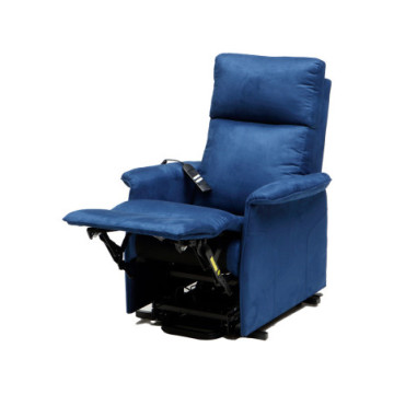 Poltrona elevabile arianna 2 motori - ignifuga - blu - 1 pz.