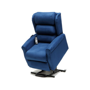 POLTRONA ELEVABILE GINEVRA 2 motori - blu