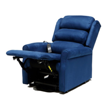POLTRONA ELEVABILE GINEVRA 2 motori - blu
