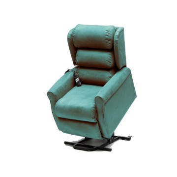 Poltrona elevabile ginevra 2 motori - verde - 1 pz.