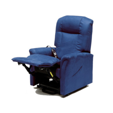 Poltrona elevabile flavia 2 motori - blu - 1 pz.
