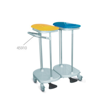 CARRELLO PORTASACCO a pedale - 2 sacchi