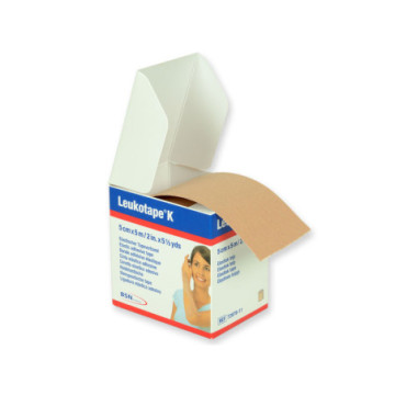 LEUKOTAPE K - TAPE NEUROMUSCOLARE BSN 5 m x 5 cm - pelle 1pz